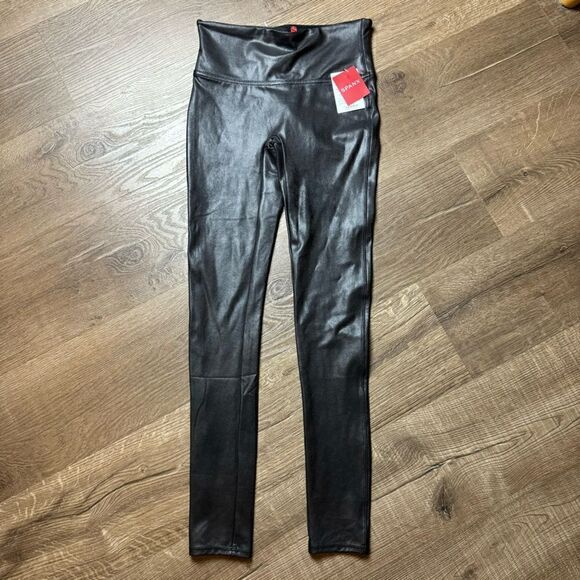 SPANX | Faux Leather Legging NWT - Picture 3 of 12